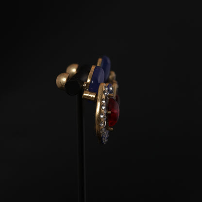 Vintage Heart Classic Classic Earrings Handcrafted Design