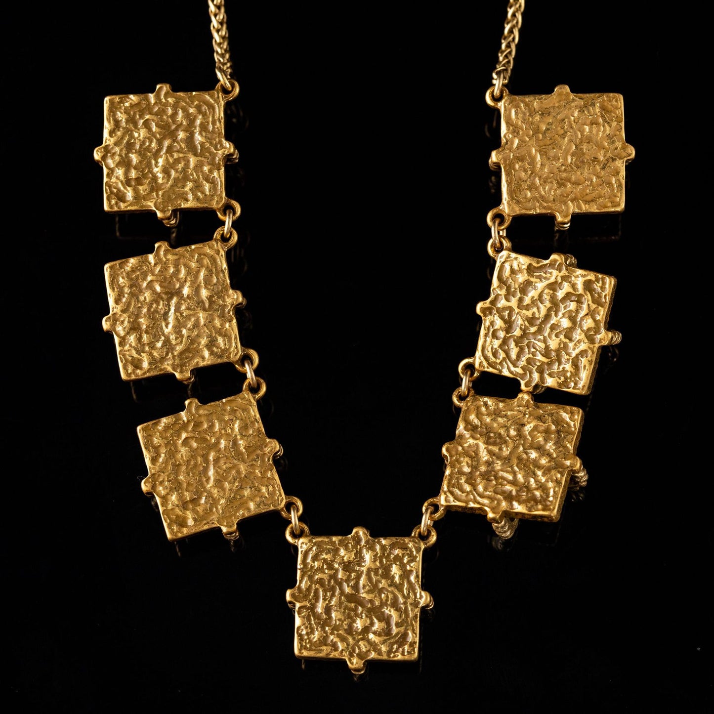 Vintage Natural Stone Chic Handcrafted Necklace Gift Jewelry