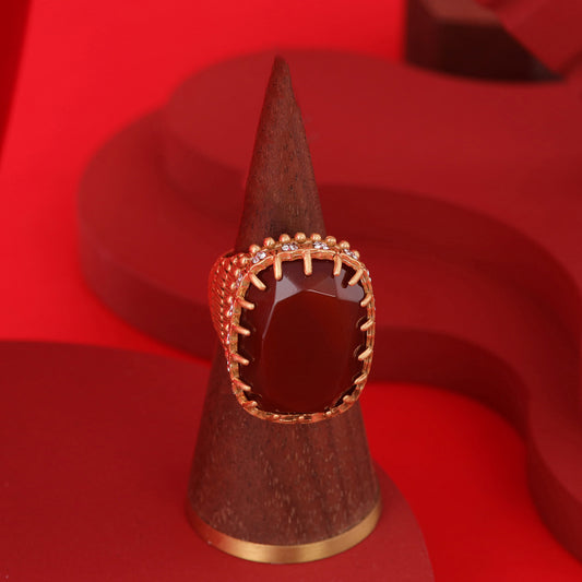Vintage Geometric Statement Retro Open Ring Gift Jewelry