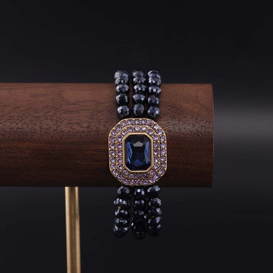 Vintage Geometric Luxury Artisan Bracelet for Women