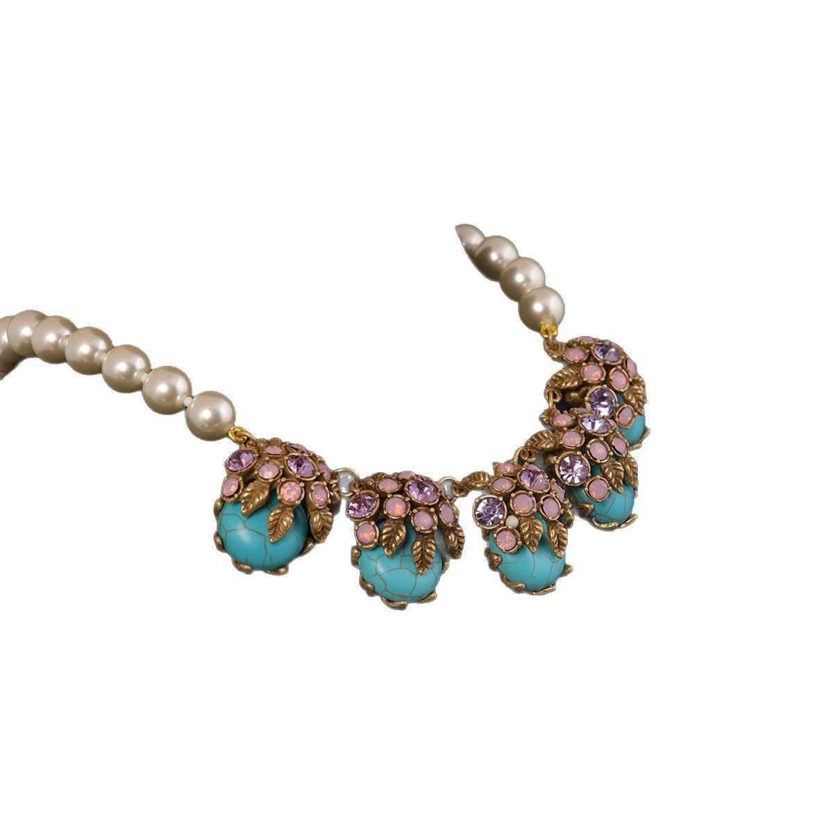 Vintage Luxury Shell Jewelry Set Baroque Baroque