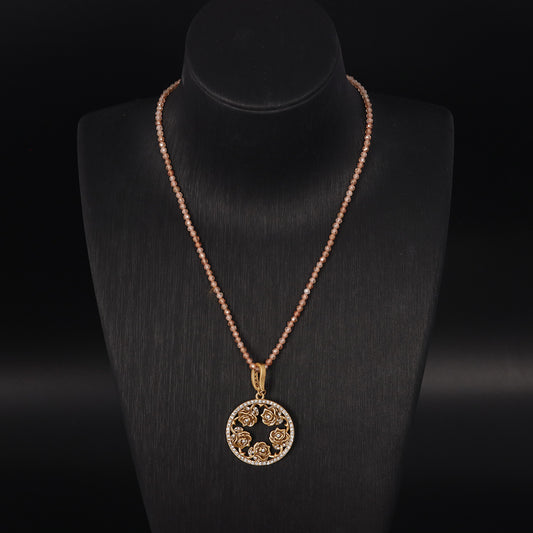 Vintage Geometric Statement Elegant Necklace Timeless Style