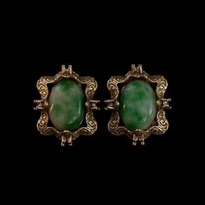 Vintage Natural Stone Chic Earrings for Women