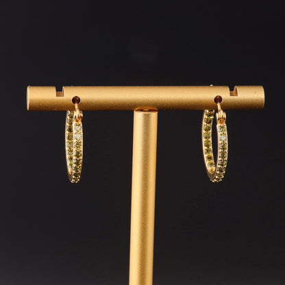 Vintage Geometric Artisan Handcrafted Earrings Gift Jewelry