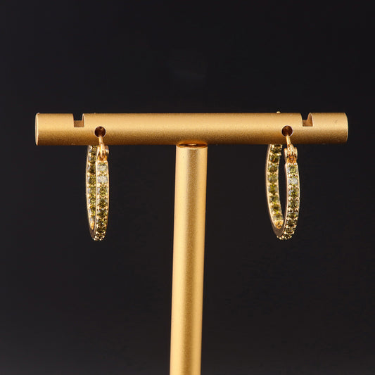 Vintage Geometric Artisan Handcrafted Earrings Gift Jewelry