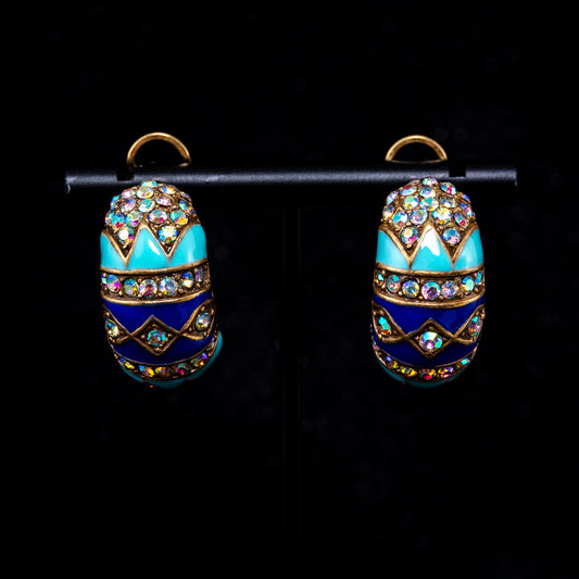 Vintage Elegant Chic Timeless Earrings Handcrafted Design