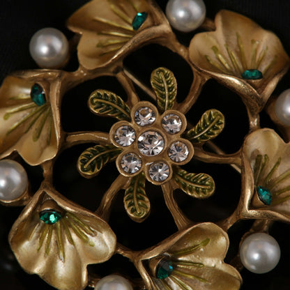 Vintage Floral Refined Baroque Brooches for Men