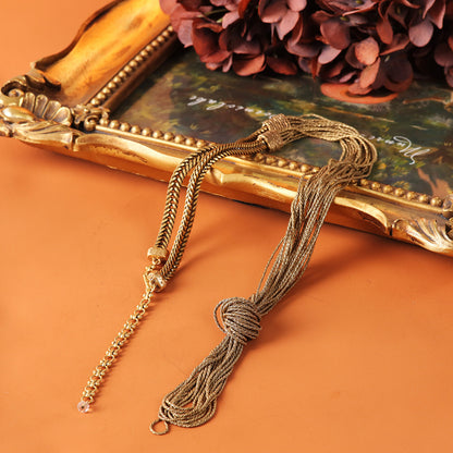 Vintage Elegant Polished Refined Necklace Timeless Style