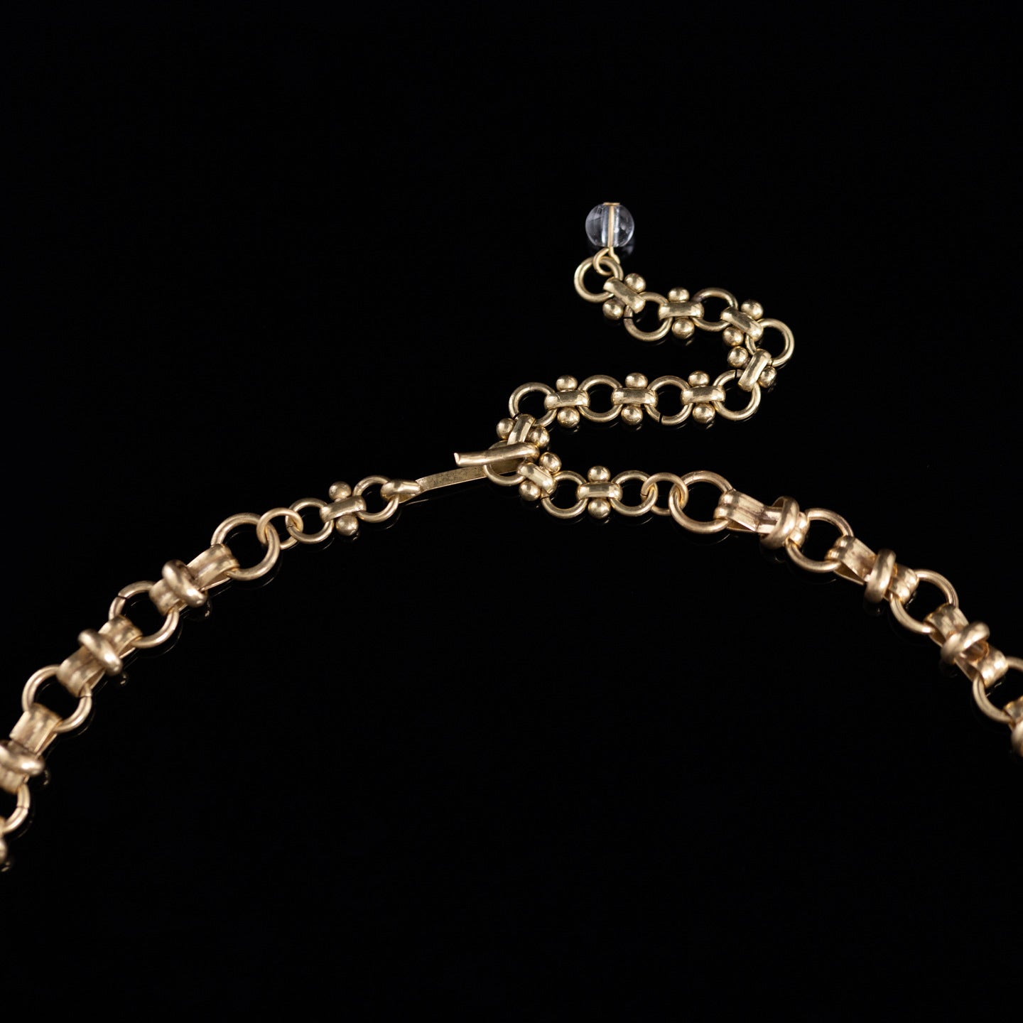 Vintage Natural Stone Floral Elegant Polished Necklace for Women