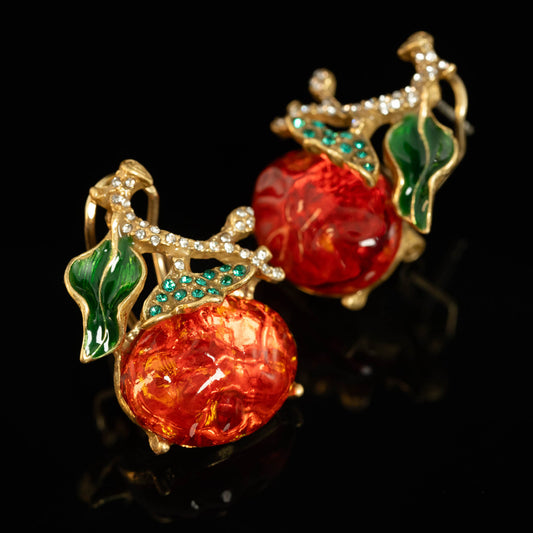 Vintage Crystal Chic Handcrafted Earrings for Women