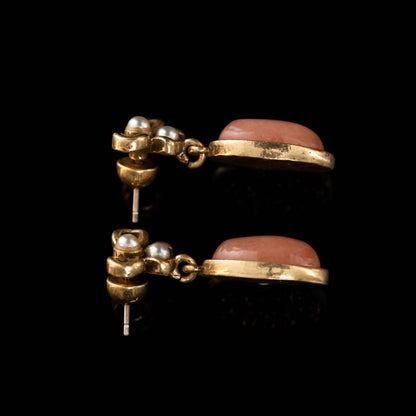 Vintage Pearl Timeless Handcrafted Earrings Timeless Style