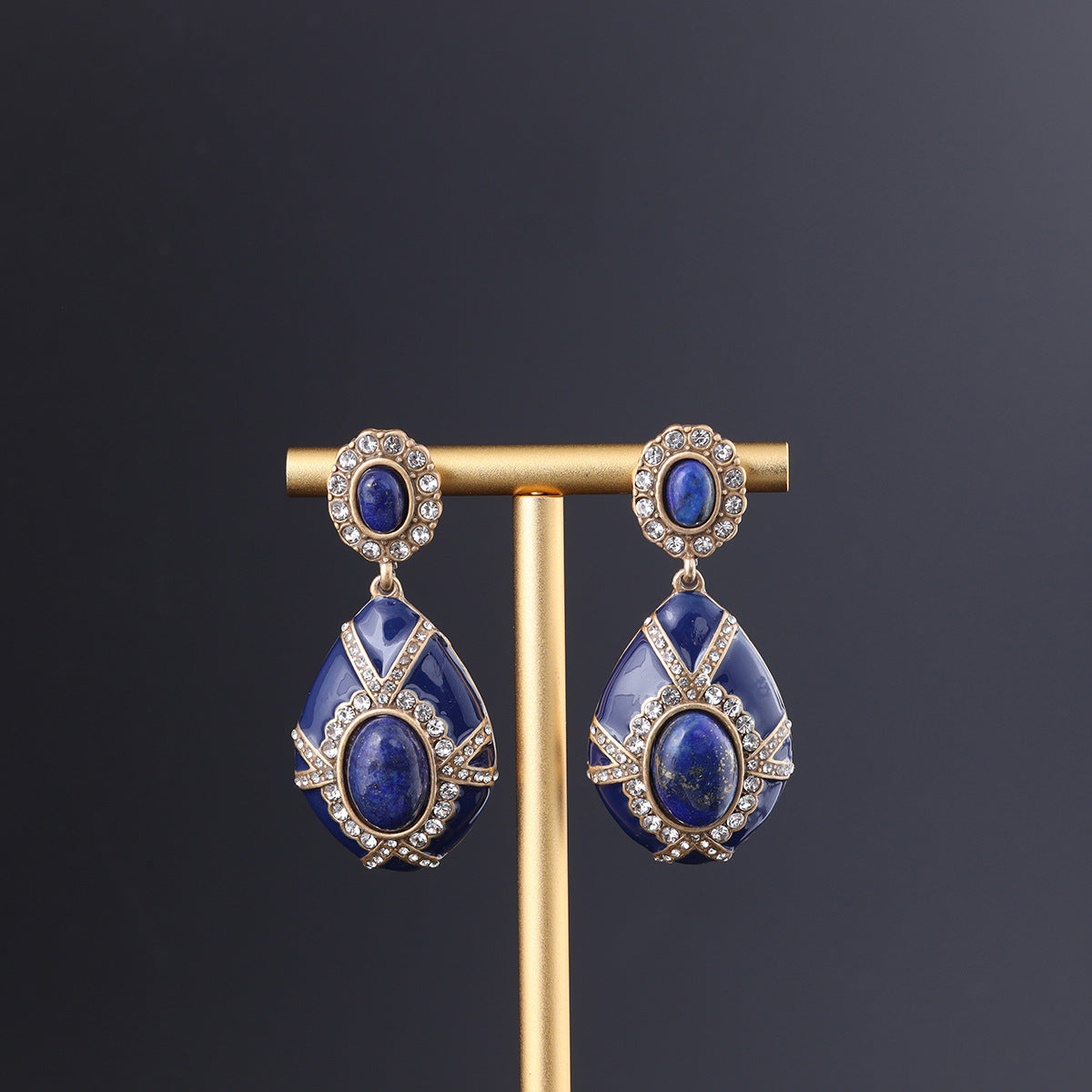 Vintage Timeless Polished Artisan Earrings Handcrafted Design