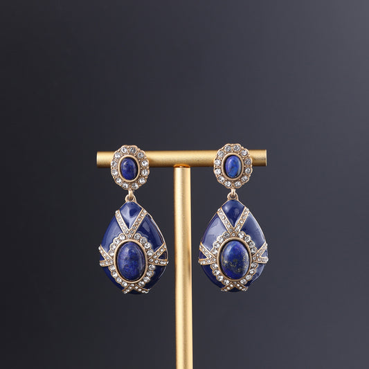 Vintage Timeless Polished Artisan Earrings Handcrafted Design