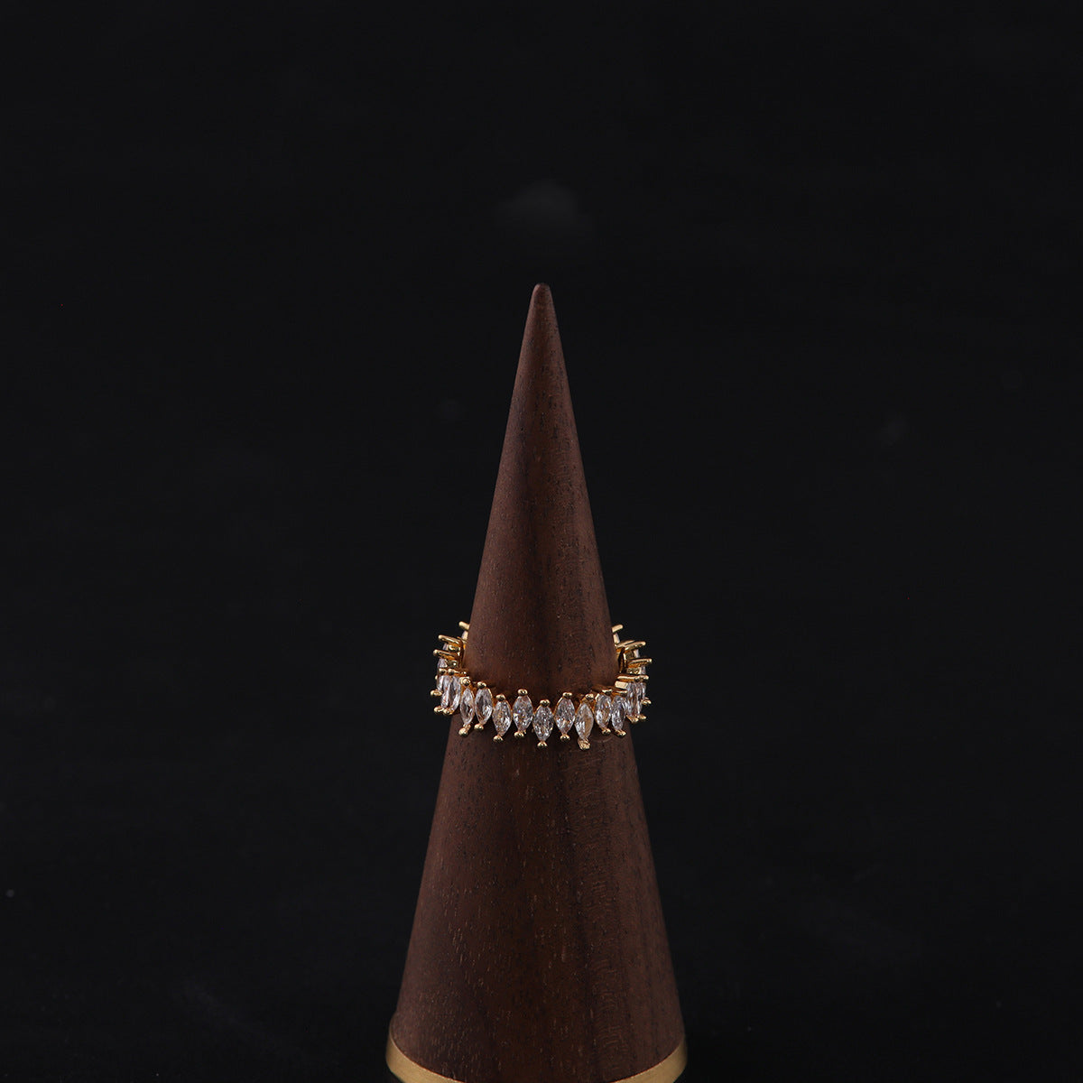 Vintage Geometric Refined Elegant Open Ring