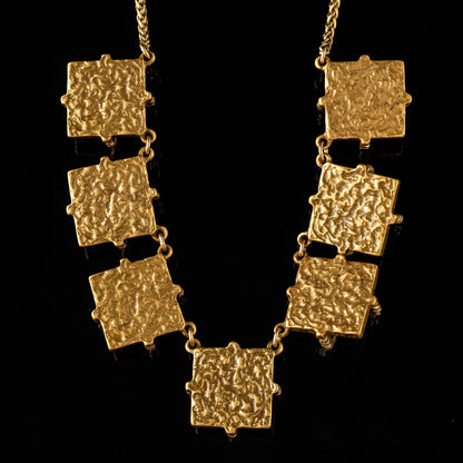 Vintage Natural Stone Chic Handcrafted Necklace Gift Jewelry