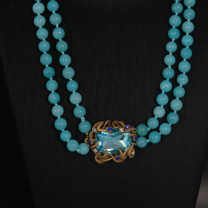 Vintage Agate Refined Handcrafted Necklace Timeless Style
