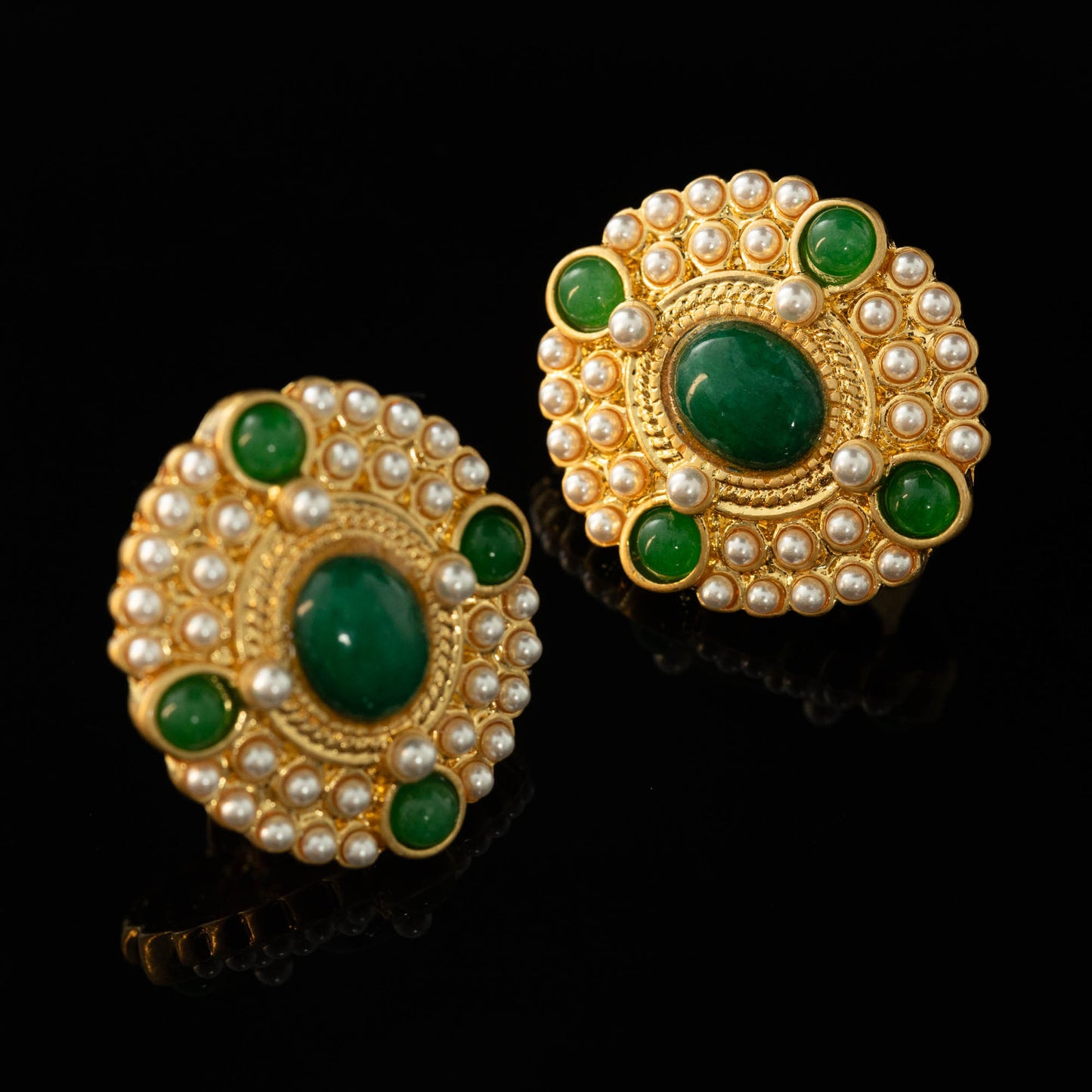 Vintage Natural Stone Classic Earrings for Women