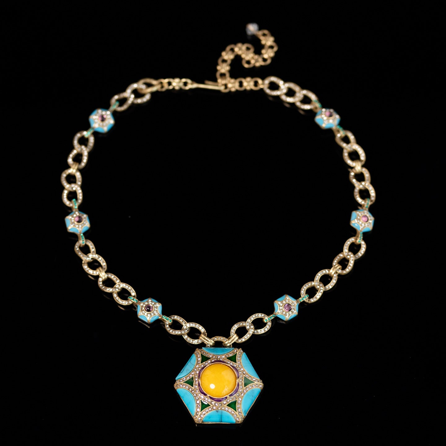 Vintage Floral Chic Elegant Necklace Gift Jewelry