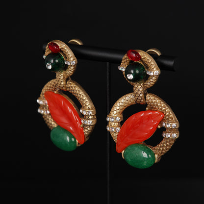 Vintage Artisan Statement Artisan Earrings Timeless Style