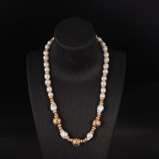 Vintage Pearl Elegant Luxury Necklace for Women