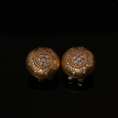 Vintage Star Chic Refined Earrings for Ladies