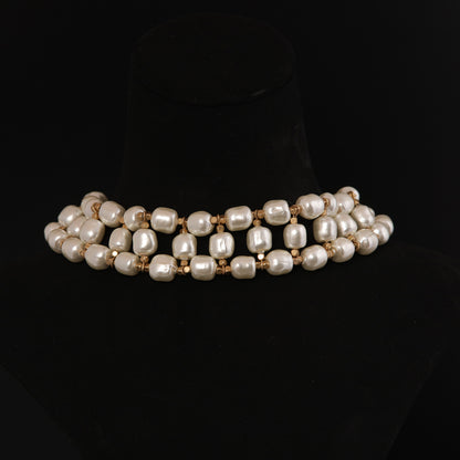 Vintage Pearl Elegant Polished Necklace Timeless Style