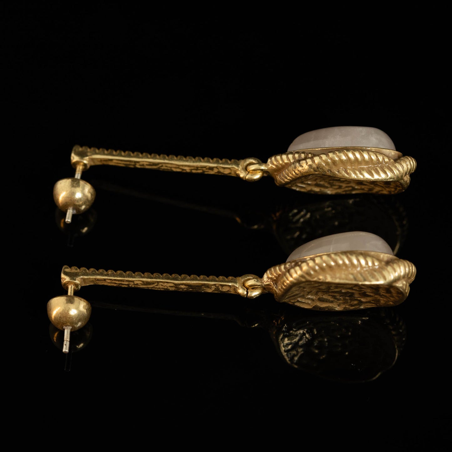 Vintage Crystal Artisan Elegant Earrings Timeless Style