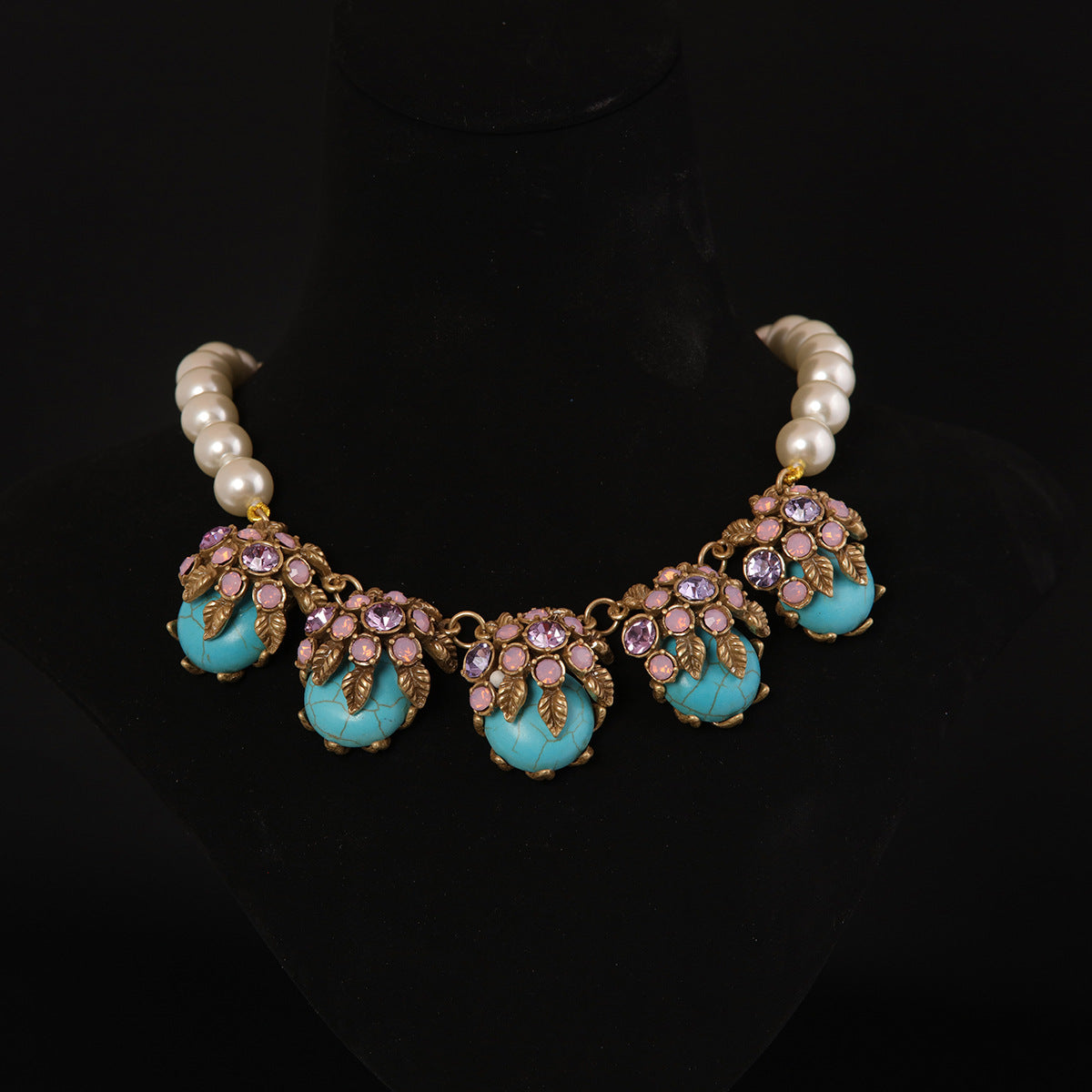 Vintage Luxury Shell Jewelry Set Baroque Baroque