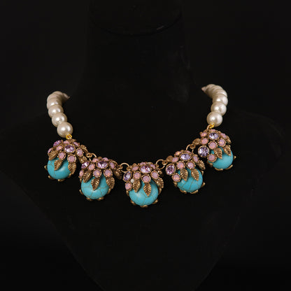 Vintage Luxury Shell Jewelry Set Baroque Baroque