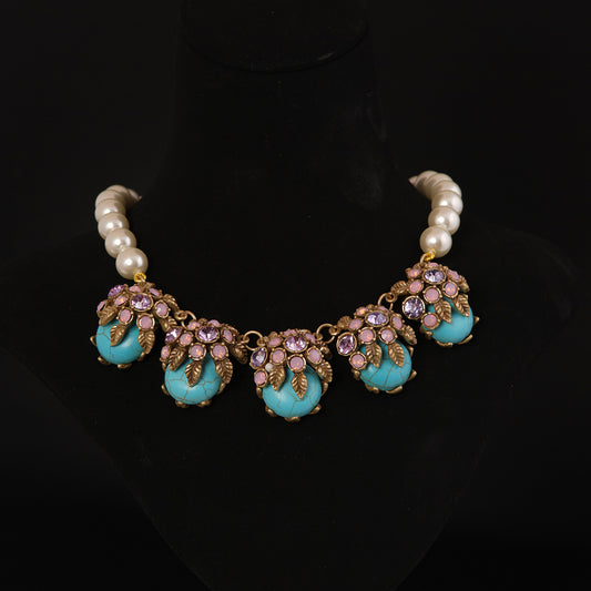 Vintage Luxury Shell Jewelry Set Baroque Baroque