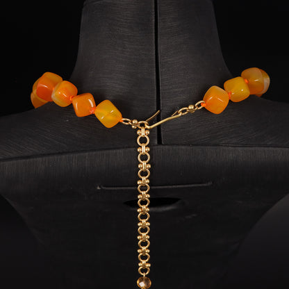 Vintage Agate Timeless Artisan Necklace Gift Jewelry
