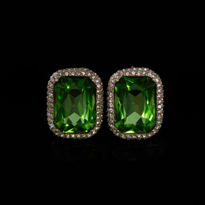 Vintage Cubic Zirconia Timeless Polished Earrings Timeless Style