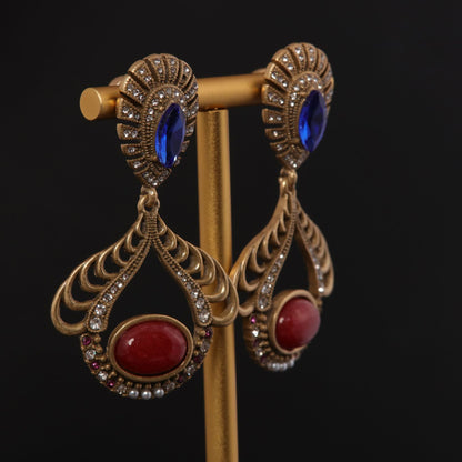 Vintage Statement Handcrafted Timeless Earrings Handcrafted Design