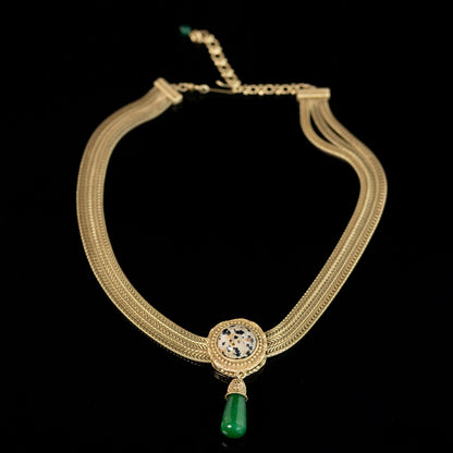 Vintage Floral Chic Elegant Necklace Gift Jewelry