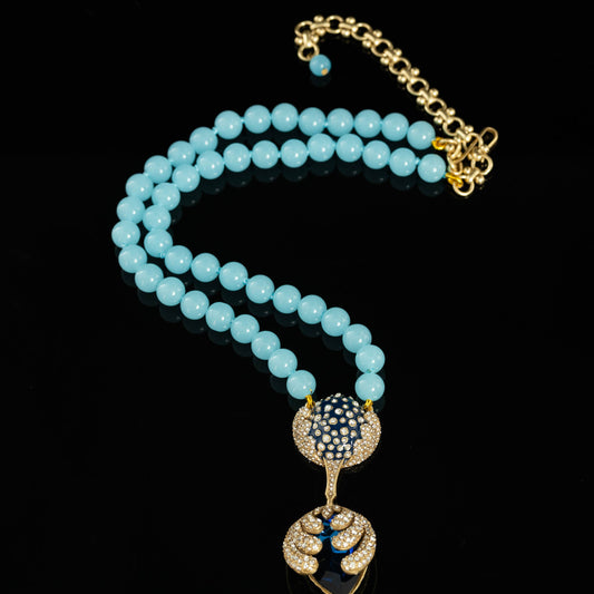 Vintage Artisan Statement Classic Necklace Gift Jewelry