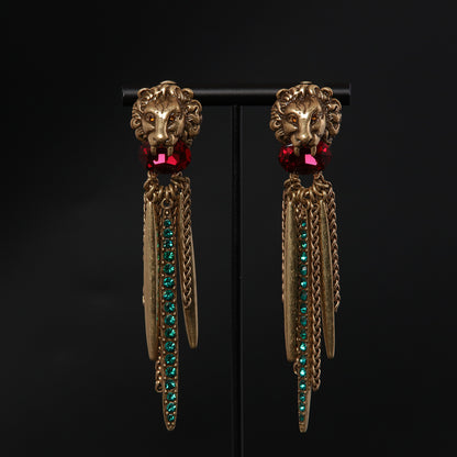 Vintage Crystal Luxury Handcrafted Earrings for Women