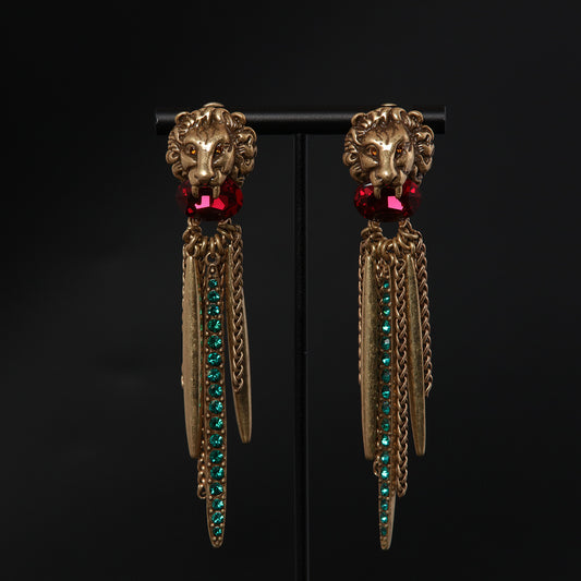 Vintage Crystal Luxury Handcrafted Earrings for Women
