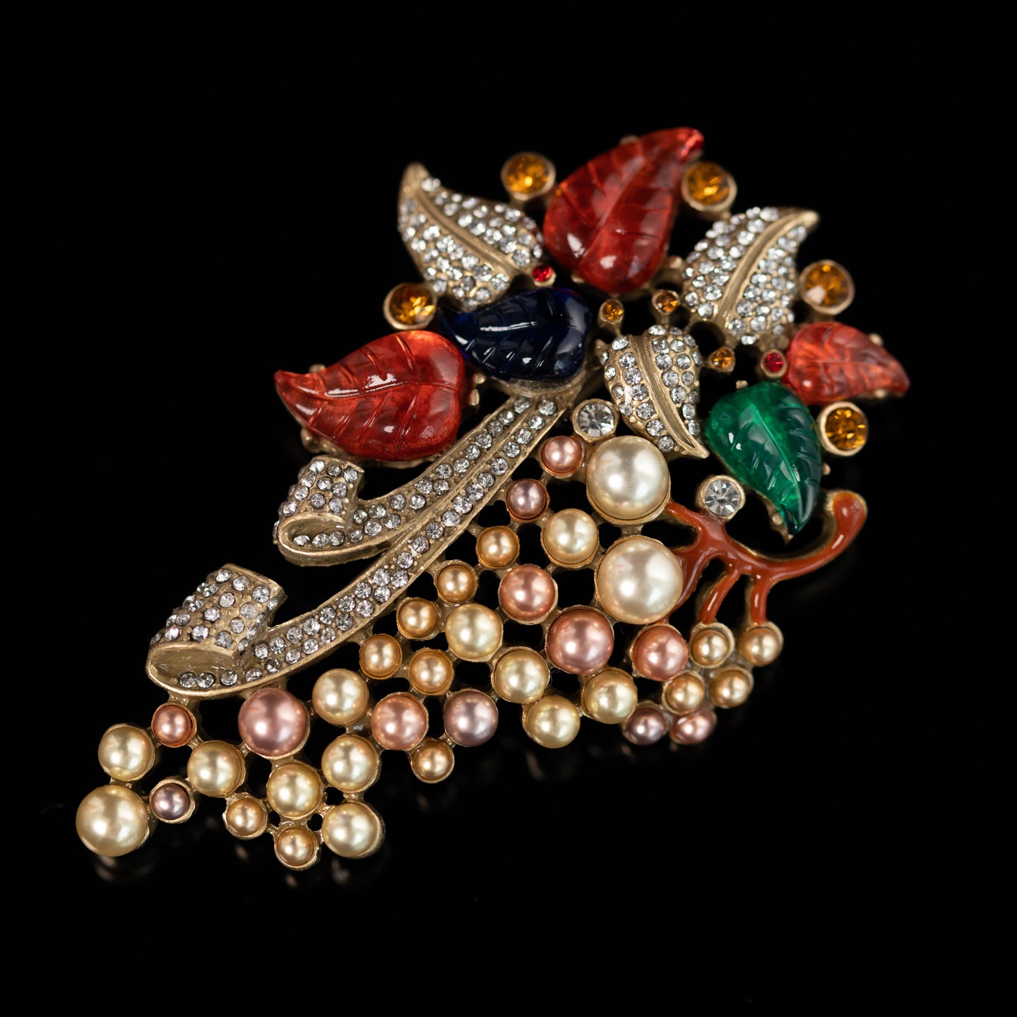 Vintage Cross Artisan Handcrafted Brooches for Men