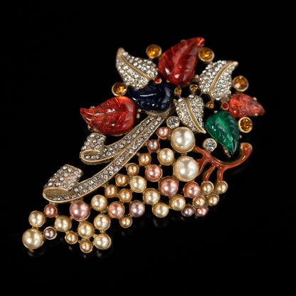 Vintage Cross Artisan Handcrafted Brooches for Men