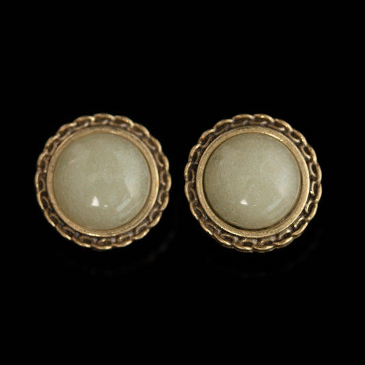 Vintage Natural Stone Timeless Handcrafted Earrings for Ladies