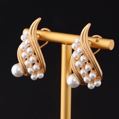 Vintage Geometric Elegant Artisan Earrings Timeless Style