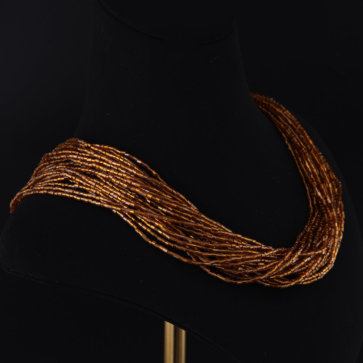 Vintage Geometric Luxury Chic Necklace Timeless Style