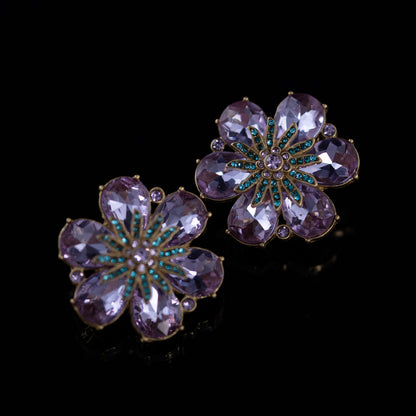 Vintage Chic Handcrafted Luxury Earrings Handcrafted Design