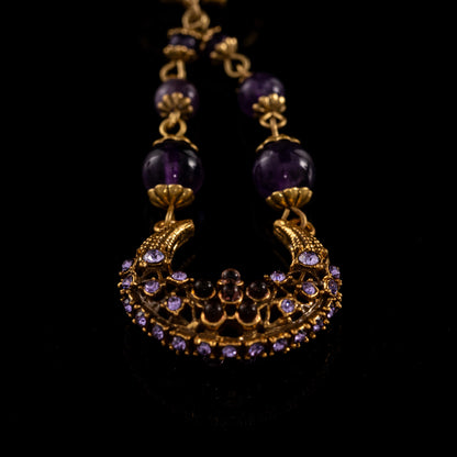 Vintage Pearl Floral Elegant Earrings for Ladies