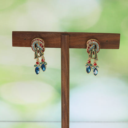 Vintage Elegant Handcrafted Artisan Earrings Timeless Style