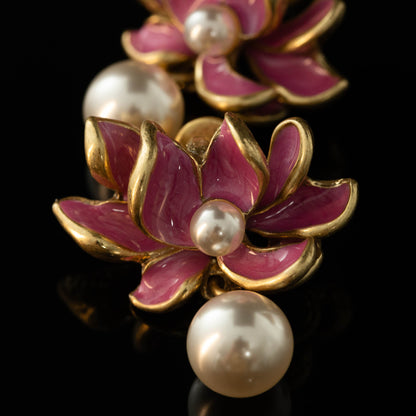 Vintage Pearl Timeless Handcrafted Earrings for Women