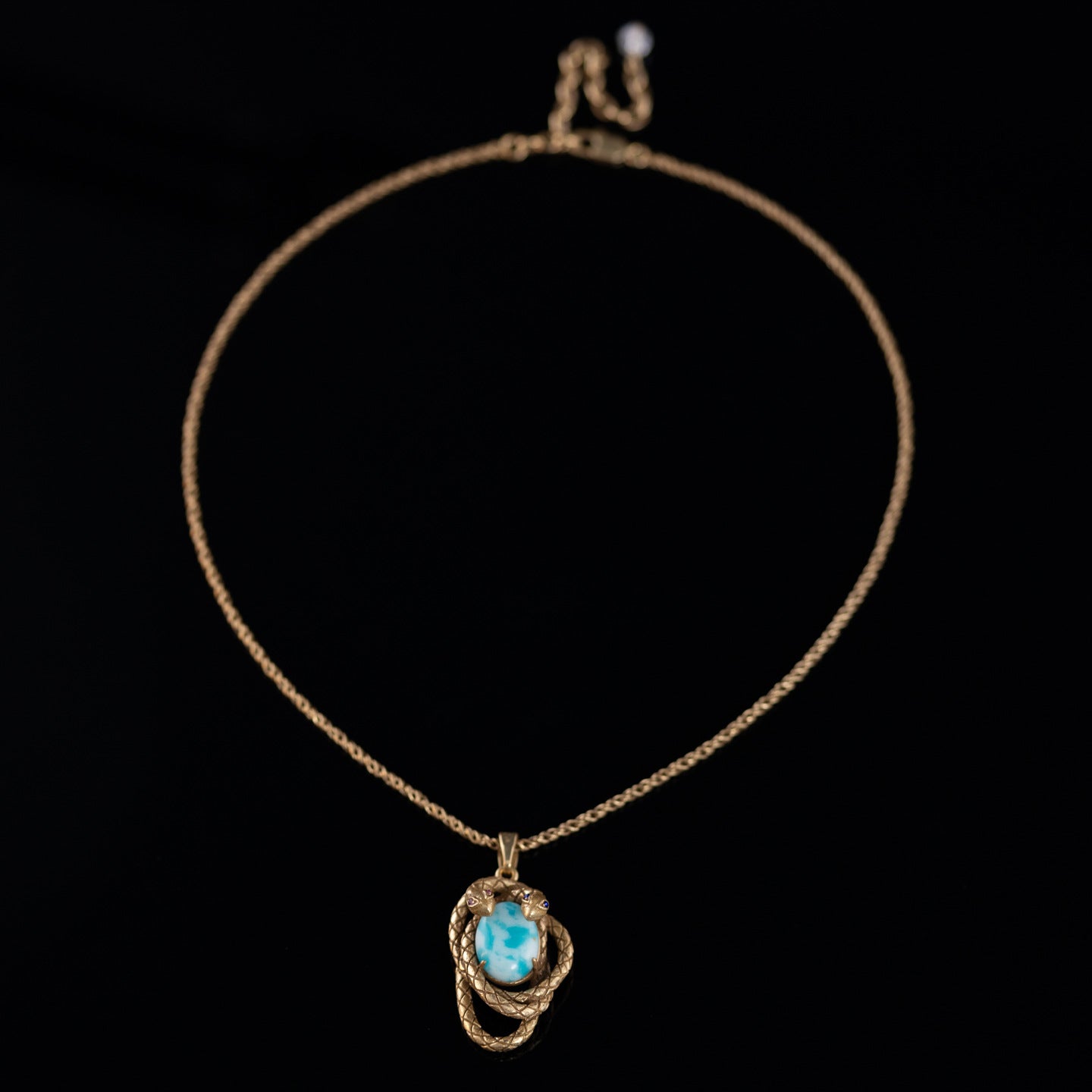 Vintage Natural Stone Luxury Necklace Gift Jewelry