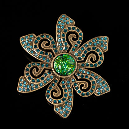Vintage Cross Artisan Handcrafted Brooches for Men