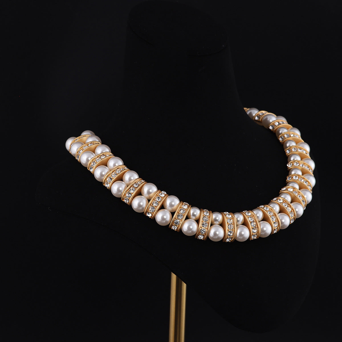 Vintage Pearl Geometric Timeless Necklace Timeless Style