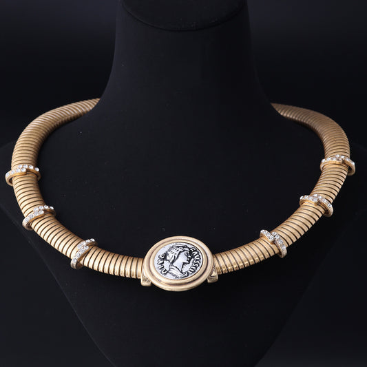 Vintage Geometric Luxury Timeless Necklace for Ladies